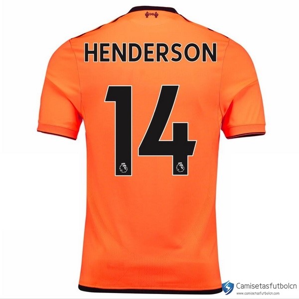 Camiseta Liverpool Tercera equipo Henderson 2017-18